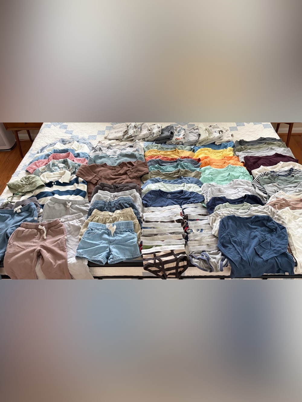 Huge ORGANIC COTTON Clothing Lot, 3T